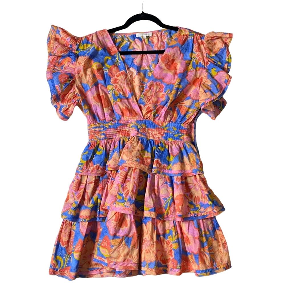 Olivaceous Ruffle Dress